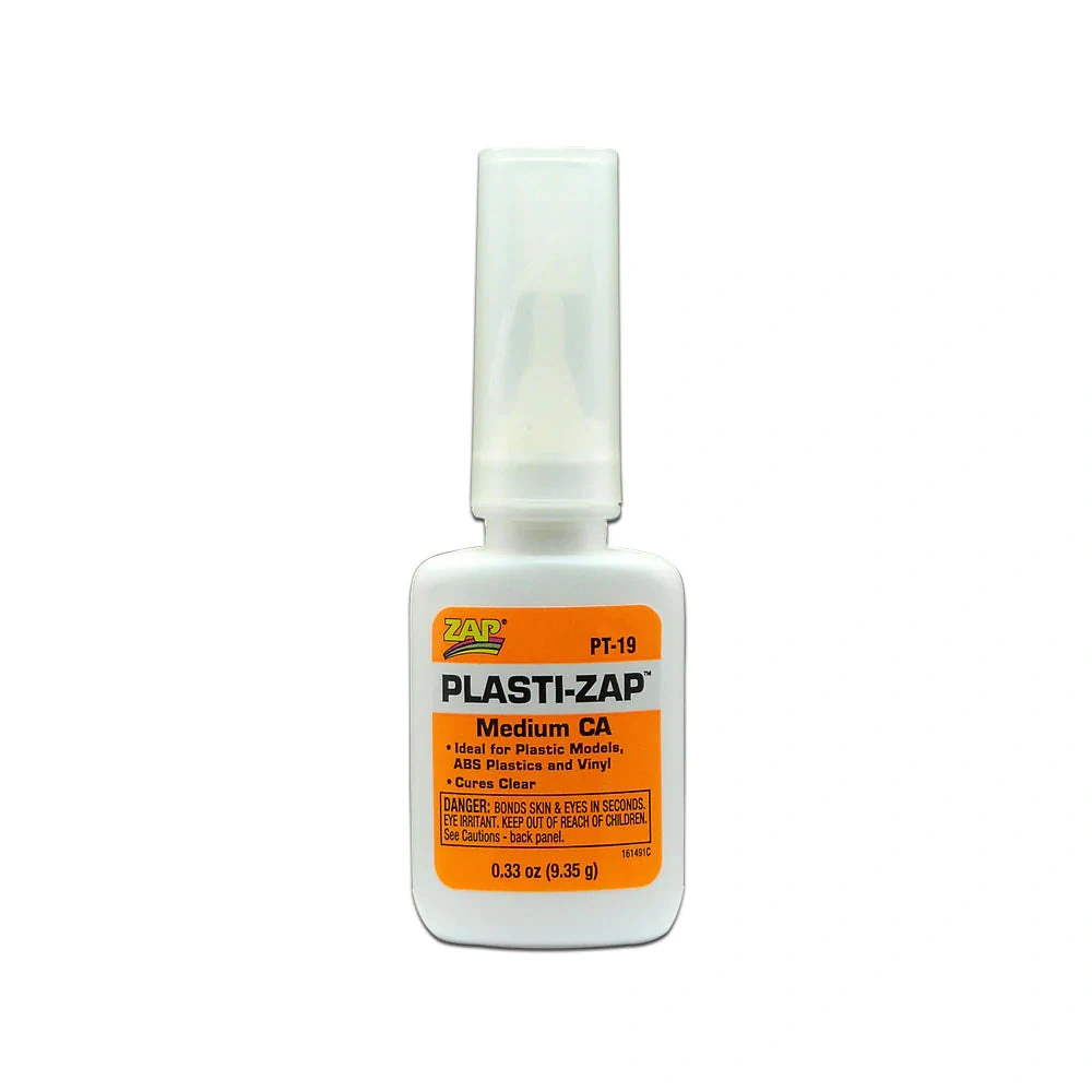 Zap Plasti-Zap CA Adhesive: Get Zapped into Instant Bonding Action 1/3oz Bottle!