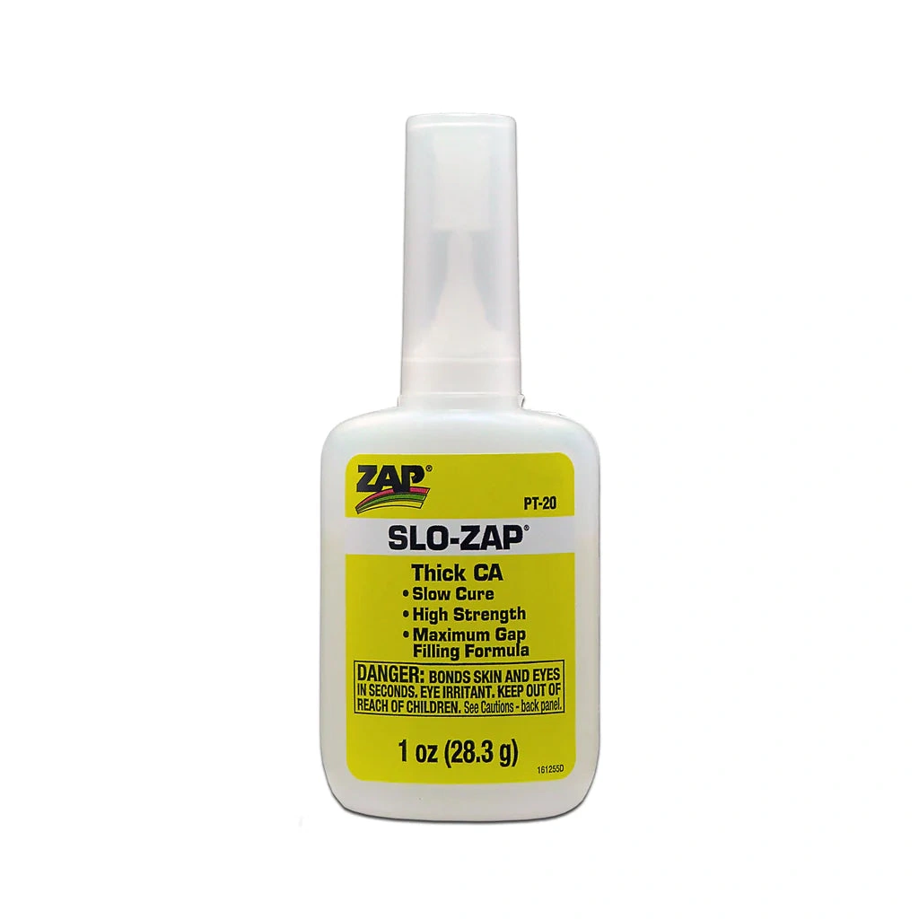 Zap! Slo-Zap CA: Thick Yellow - Zap Away with This Super Glue! Strong Hold!