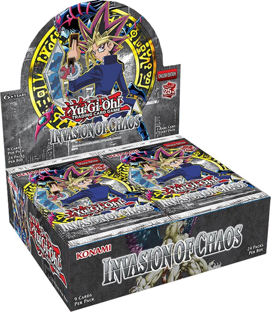 Chaos Unleashed YuGiOh 25th Anniversary Invasion Box! Nostalgia's a Spell Card Time to Duel!