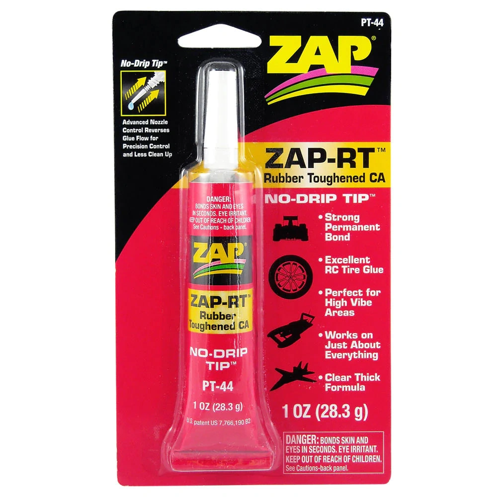 ZAP-RT CA: The Ultimate Bond for Extreme Impact. Super Strong. Super Fast.